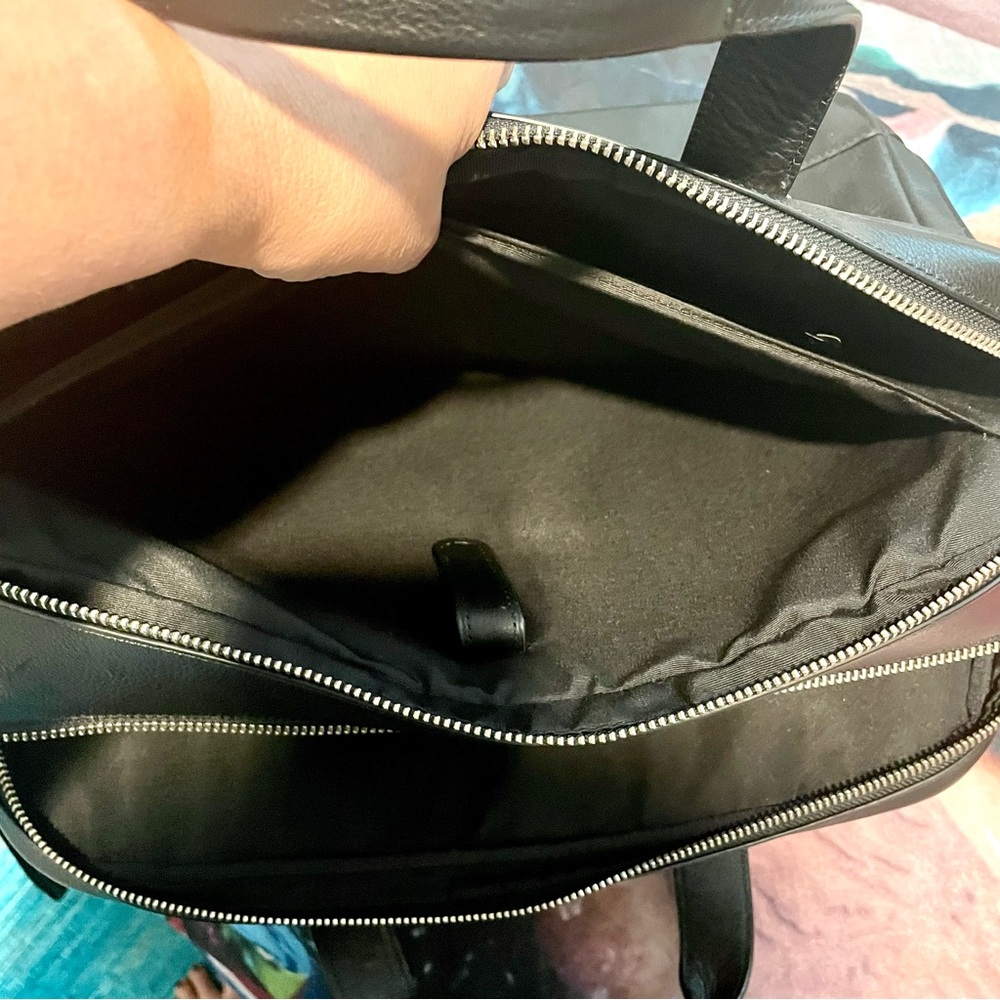 Coach Bag Hamilton Commuter Bag Messenger Brief Black Leather Style #F72224 NWOT - Picture 11 of 11